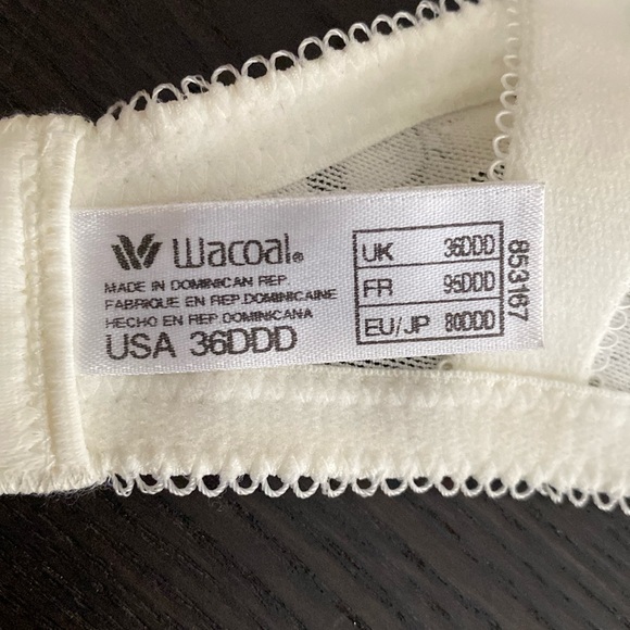 Wacoal Full Coverage Bra 853167 Size 36DDD - Picture 5 of 6